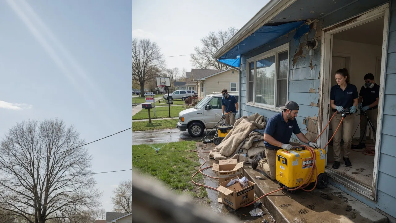 Basement Flood Cleanup in Victoria, MN near me